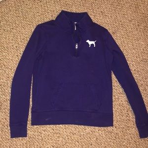 Victoria Secret 1/4 Zip Sweatshirt